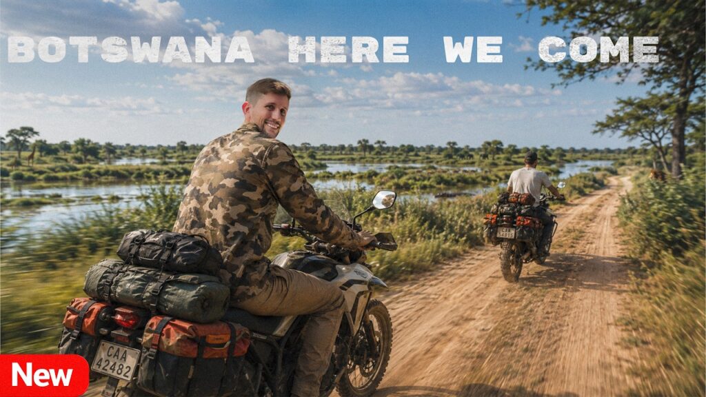 2 friends Motorbike through Africa with 1 goal – CROSS IT